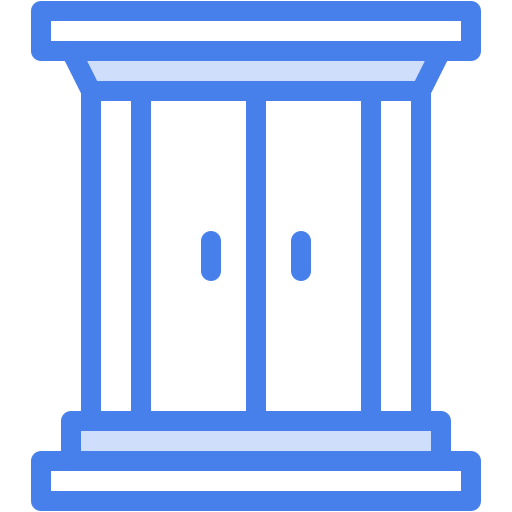 문 Generic color lineal-color icon