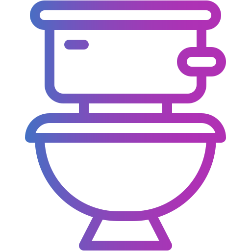 Toilet Generic gradient outline icon