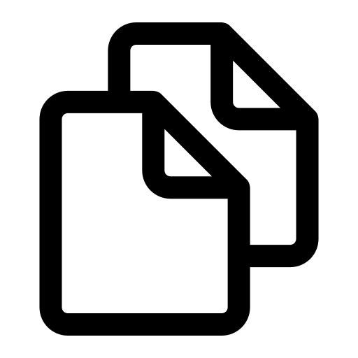 論文 Generic black outline icon