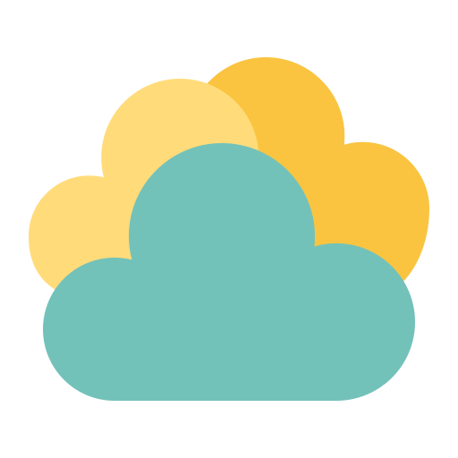 Clouds Generic color fill icon