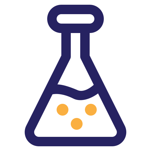 Erlenmeyer flask Generic color outline icon