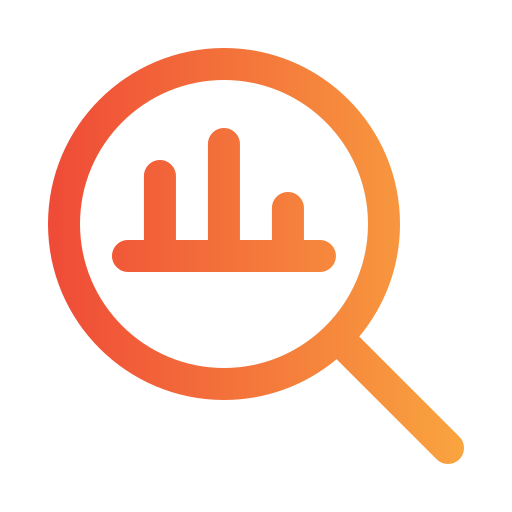 Market research Generic gradient outline icon