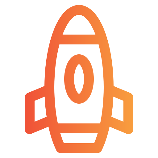 로켓 Generic gradient outline icon