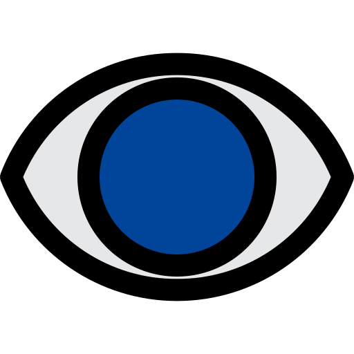 Eye Generic color lineal-color icon