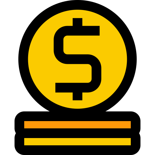 monedas Generic color lineal-color icono