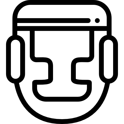 권투 Detailed Rounded Lineal icon