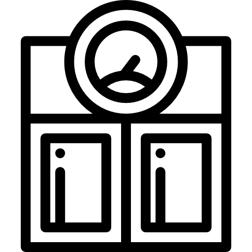 体重計 Detailed Rounded Lineal icon