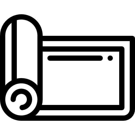 マット Detailed Rounded Lineal icon