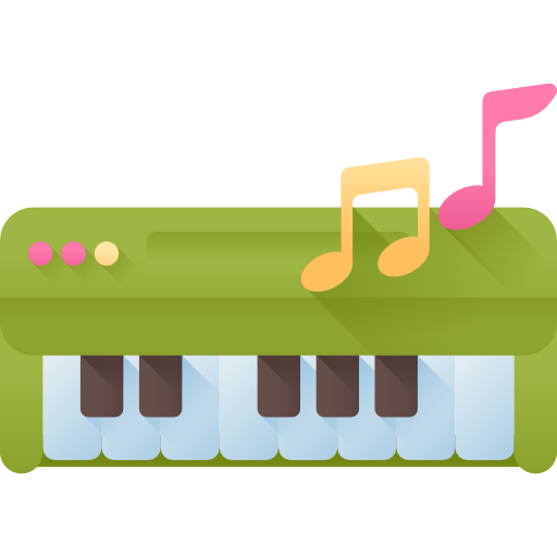피아노 3D Color icon