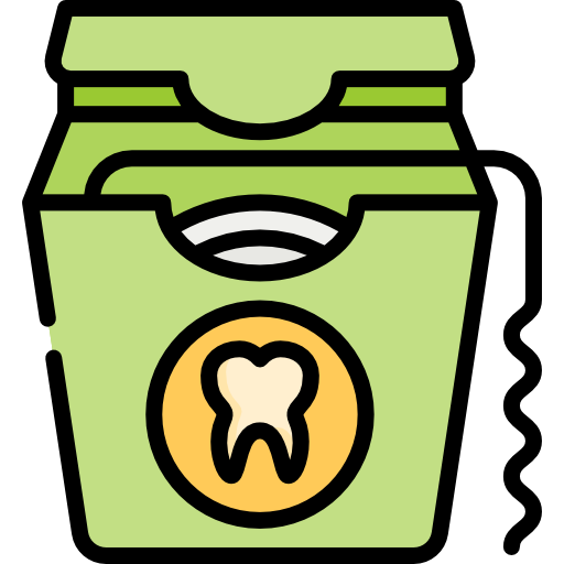 치실 Special Lineal color icon