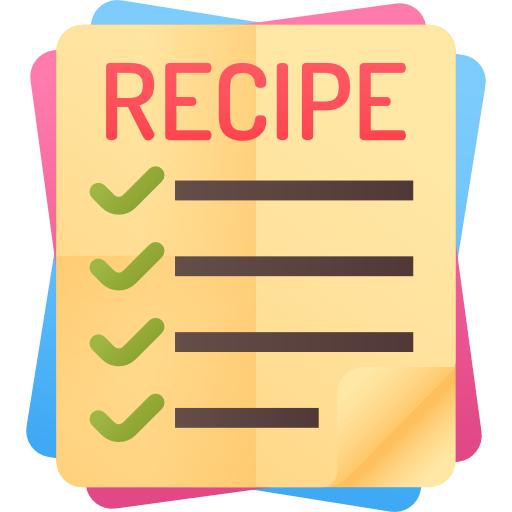 Recipe 3D Color icon