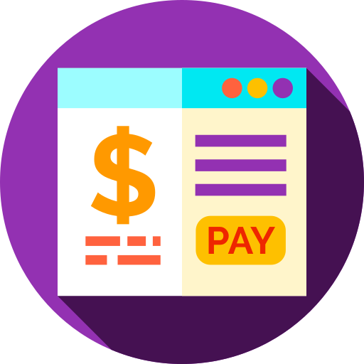 Payment method Flat Circular Flat icon
