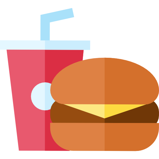 fast food Basic Straight Flat icona