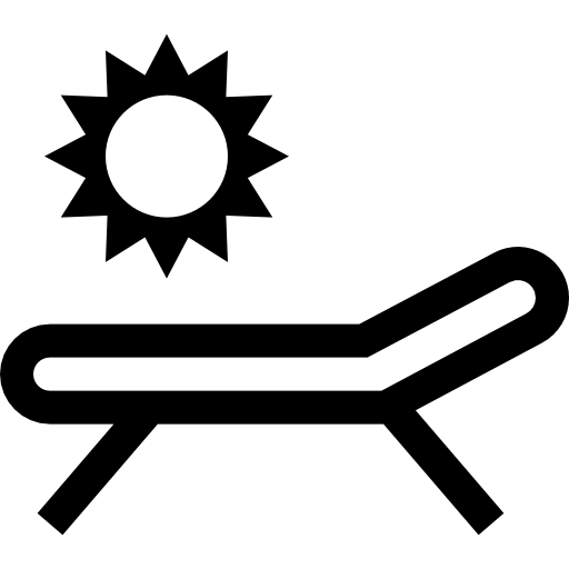 Лежак Basic Straight Lineal иконка