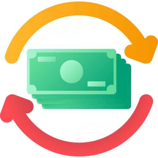 Cash back 3D Color icon