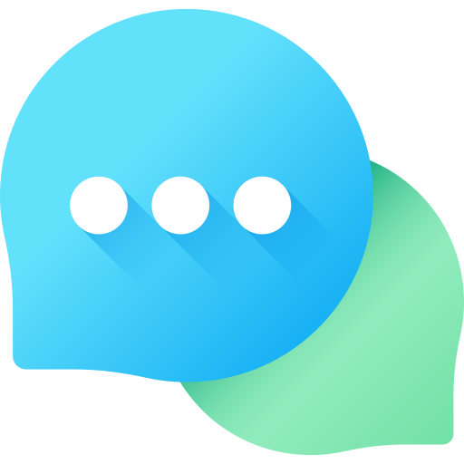 Chat 3D Color icon