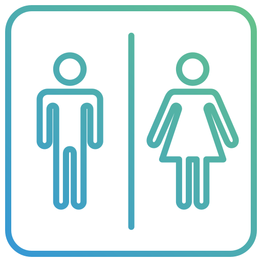 Toilet Generic gradient outline icon