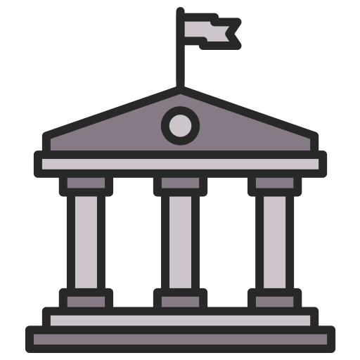 대사관 Generic color lineal-color icon