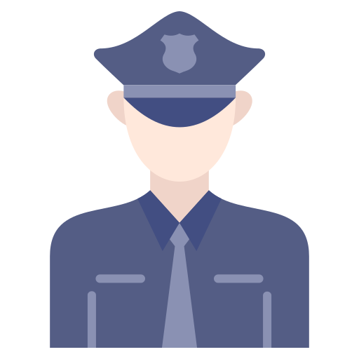 polizist Generic color fill icon