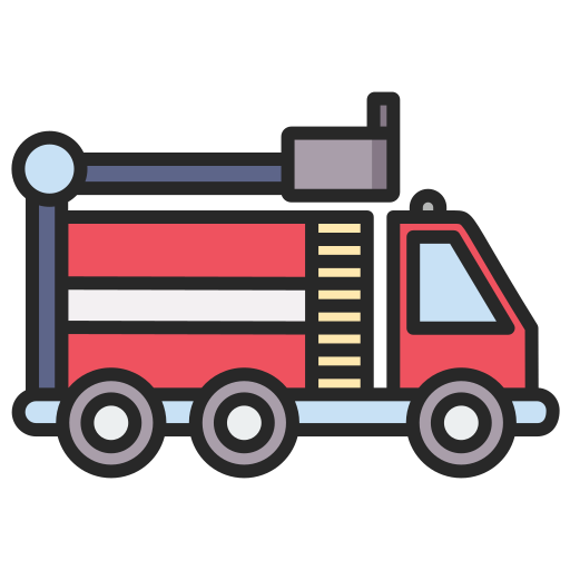 消防車 Generic color lineal-color icon