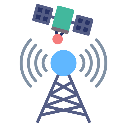 Telecommunication Generic color fill icon