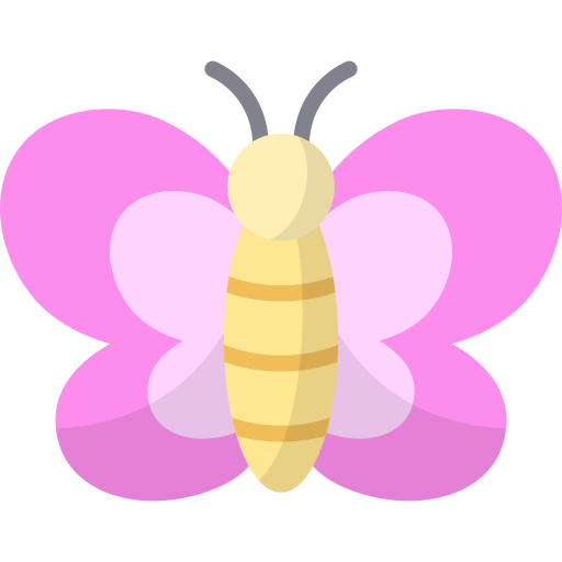 Butterfly Generic color fill icon