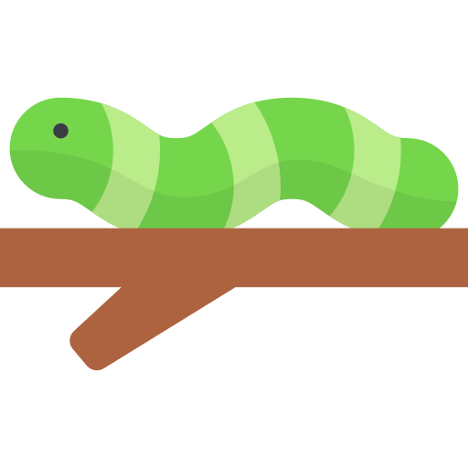 Caterpillar Generic color fill icon