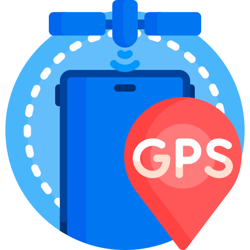 gps Detailed Flat Circular Flat icon