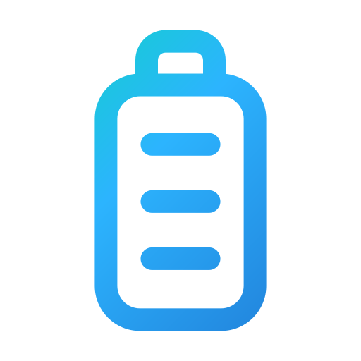 Full battery Generic gradient outline icon