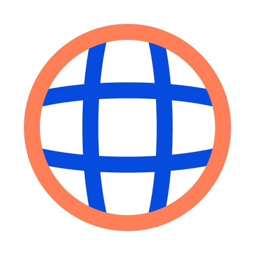 globaal Generic color outline icoon