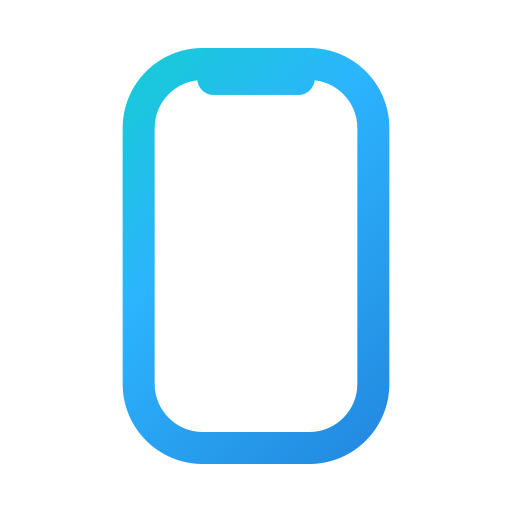 Smartphone Generic gradient outline icon