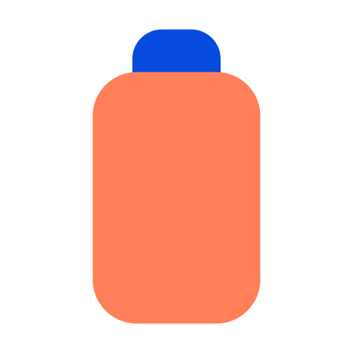 Empty battery Generic color fill icon