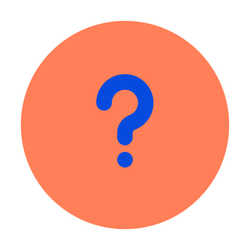 Question Generic color fill icon