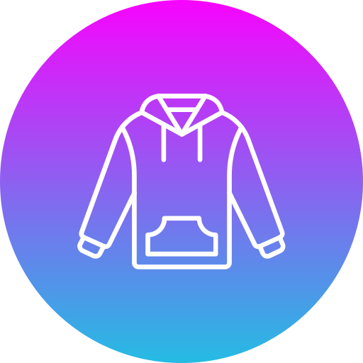 sweatshirt Generic gradient fill icoon