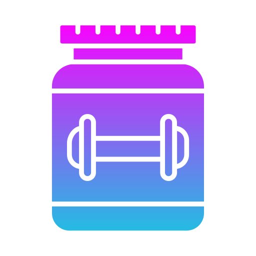 odżywka białkowa Generic gradient fill ikona
