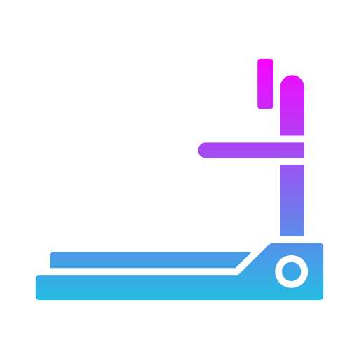 Treadmill Generic gradient fill icon