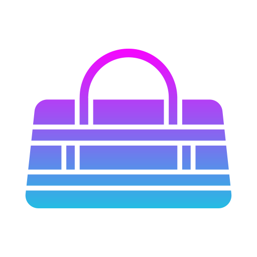 Gym bag Generic gradient fill icon