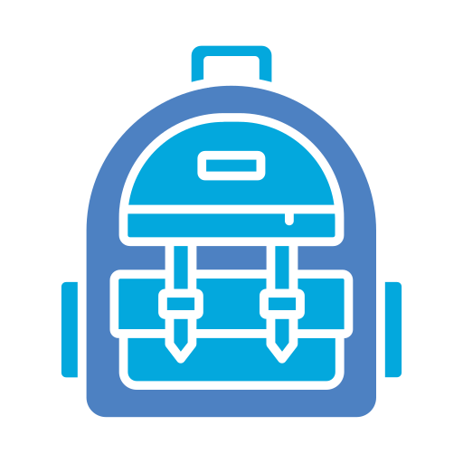 Backpack Generic color fill icon