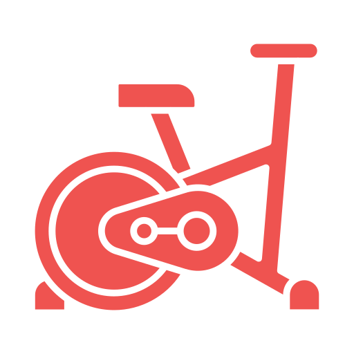 Стационарный велосипед Generic color fill иконка