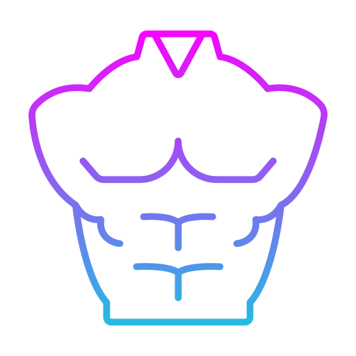 胸 Generic gradient outline icon