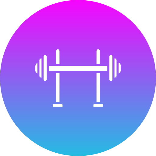 Barbell Generic gradient fill icon