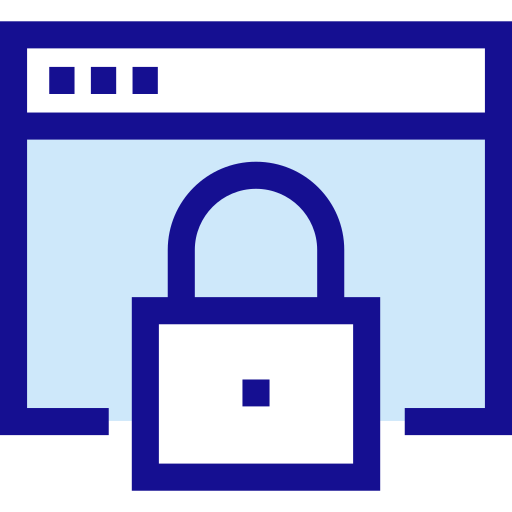 Web security Generic color lineal-color icon