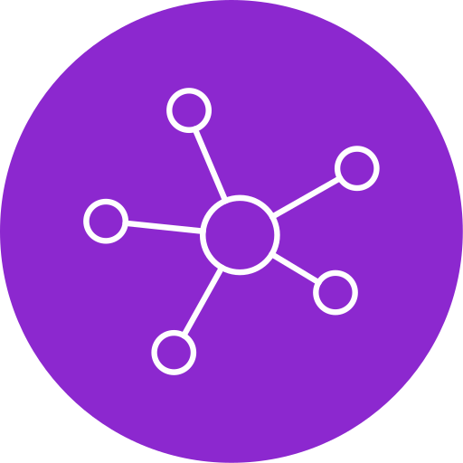 Connection Generic color fill icon