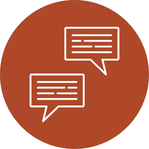 Conversation Generic color fill icon