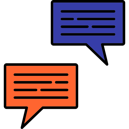 Conversation Generic color lineal-color icon