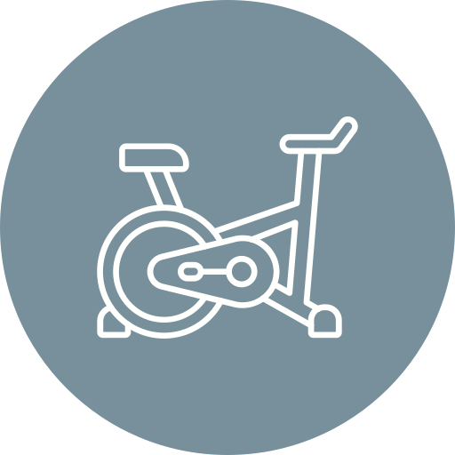 rower stacjonarny Generic color fill ikona