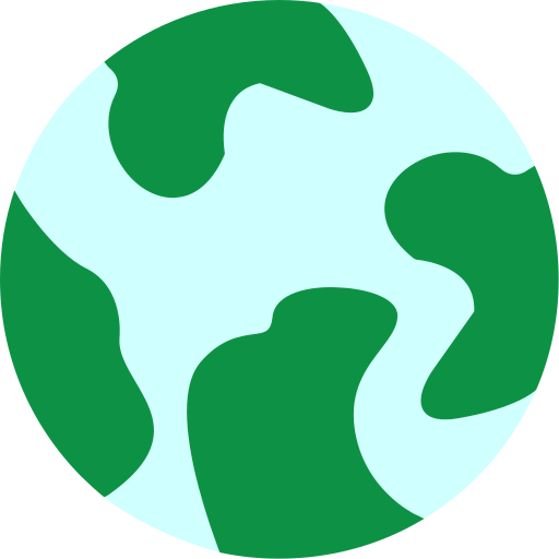 Earth Generic color fill icon