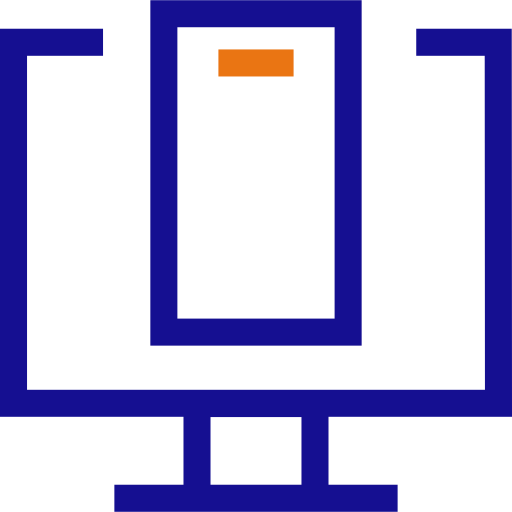 dispositivi Generic color outline icona