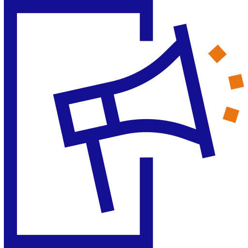 メガホン Generic color outline icon