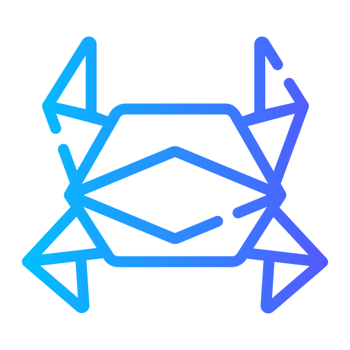 Crab Generic gradient outline icon